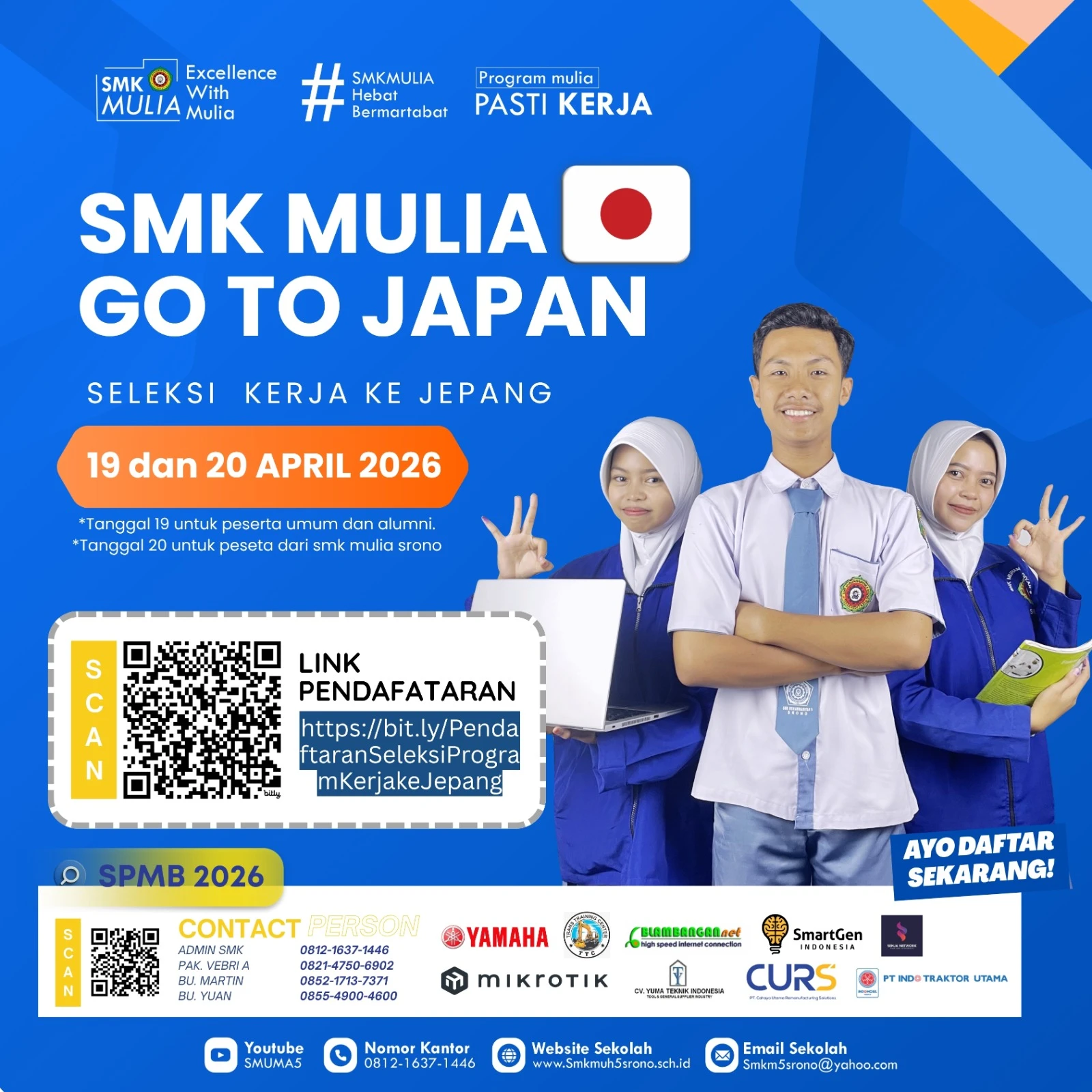 gambar SMK Mulia Buka Program “Go to Japan” 2026: Peluang Kerja ke Jepang untuk Siswa dan Alumni