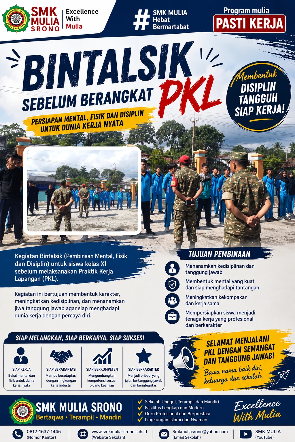 Gambar Bintalsik Jadi Bekal Mental Siswa Smk Mulia Sebelum Terjun Ke Dunia Kerja